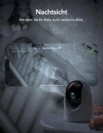 GNCC 2K 360° Überwachungskamera Indoor – WLAN Kamera mit Nachtsicht & Zwei-Wege-Audio – Bild 6