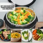 GASTROBACK Profi Reiskocher 3L – Automatisch mit Dampfgareinsatz & Warmhaltefunktion – Bild 3