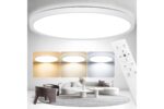 Oumida LED-Deckenleuchte 30cm Dimmbar mit Fernbedienung – 24W Schlafzimmer Lampe