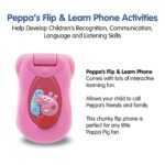 Peppa Pig Flip & Learn Handy – Interaktives Lernspielzeug für Kleinkinder ab 18 Monaten – Bild 4