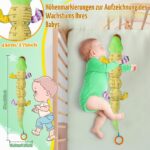 EnGiTores Musikalische Raupe Plüschtier – 4-in-1 Sinnesspielzeug für Babys 0-12 Monate – Bild 5