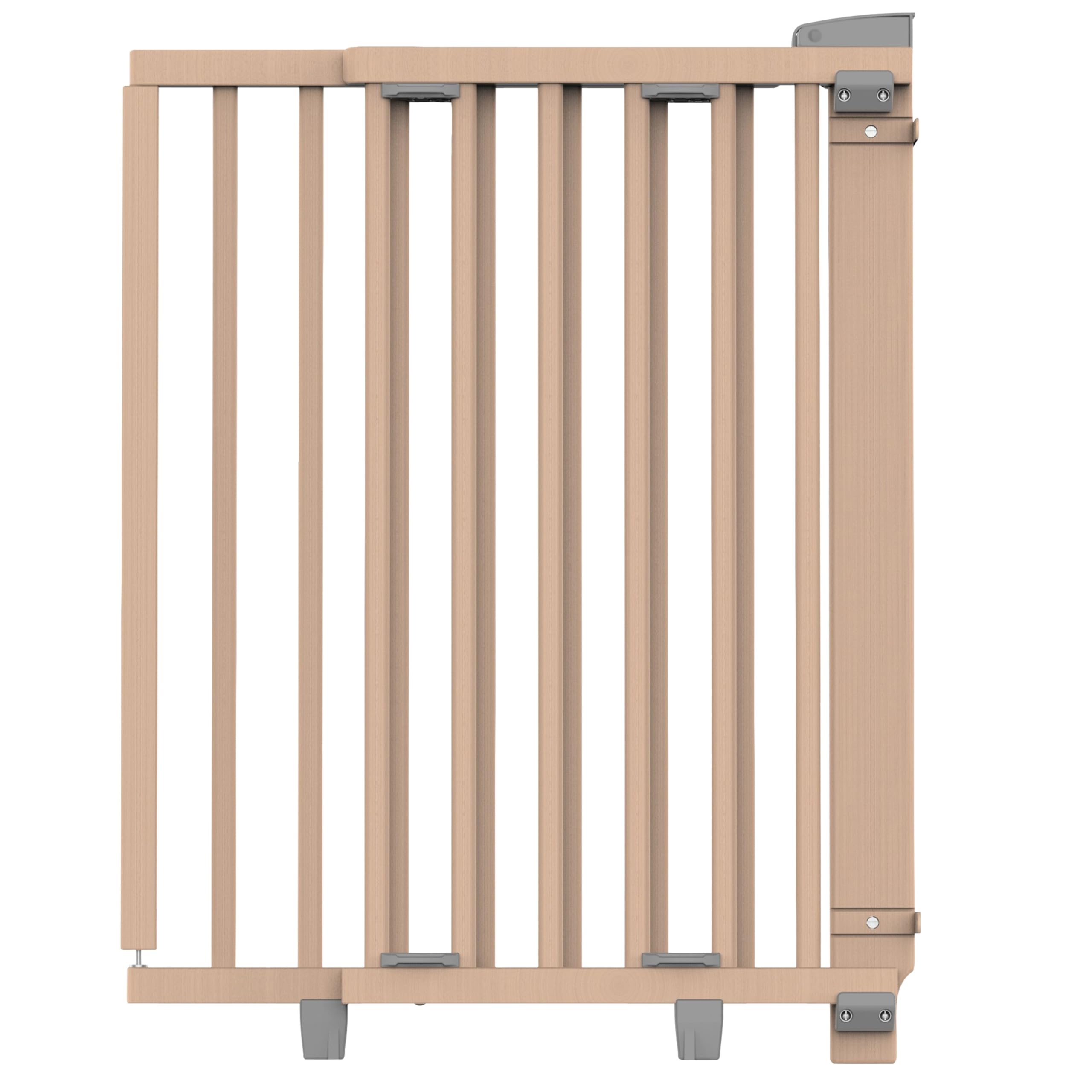 Geuther Oris Treppenschutzgitter 58–93 cm – Babygitter mit Schwenktür, EN 1930 zertifiziert