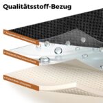 Thihome 3-Stufen Hundetreppe 60x40x40cm – Gelenkschonende Haustierrampe mit Rutschschutz – Bild 5