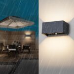 Klighten 24W LED-Außenwandleuchte mit Bewegungsmelder – IP65 Warmweiß für Eingang & Flur – Bild 5