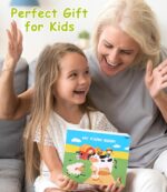 Zaxiva Busy Board 20-in-1 Montessori Quiet Book – Filz Bauernhof für Kinder ab 1 Jahr – Bild 8