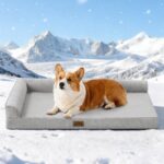 COZY KISS Kühlendes Hundebett XL – Orthopädisches Hundesofa mit Wärmeableitung – Bild 2