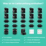 Aycorn Magnetisches Schrankschloss – Kindersicherung für Schränke & Schubladen ohne Bohren – Bild 7