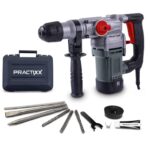 Practixx PX-BH-5 Bohrhammer 1050W mit 5J Schlagkraft – 3in1 Abbruchhammer für Beton & Stein