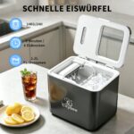 Citybee Eiswürfelmaschine mit UV-Desinfektion – 14 kg/Tag, leise & selbstreinigend – Bild 2