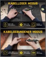 Fanttik T1 Max Lötkolben Set – Kabellos & Kabelgebunden mit 7 Sek. Aufheizung – Bild 3