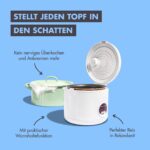 Reishunger Reiskocher 1,2L mit Keramikbeschichtung – Starterset inkl. Zubehör – Bild 6