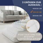 Totsy Baby Kindermatratze 70x140 cm – Atmungsaktiv & Reisefreundlich für Babybett – Bild 4