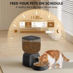 PUPPY KITTY Futterautomat Katze mit WiFi-Steuerung & Edelstahlschüssel – Smart Fütterung – Bild 3
