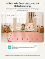 Dr.Care VistaView RB 2K WLAN Babyphone – 5″ Monitor mit intelligenter Personenverfolgung & HD Nachtsicht – Bild 4