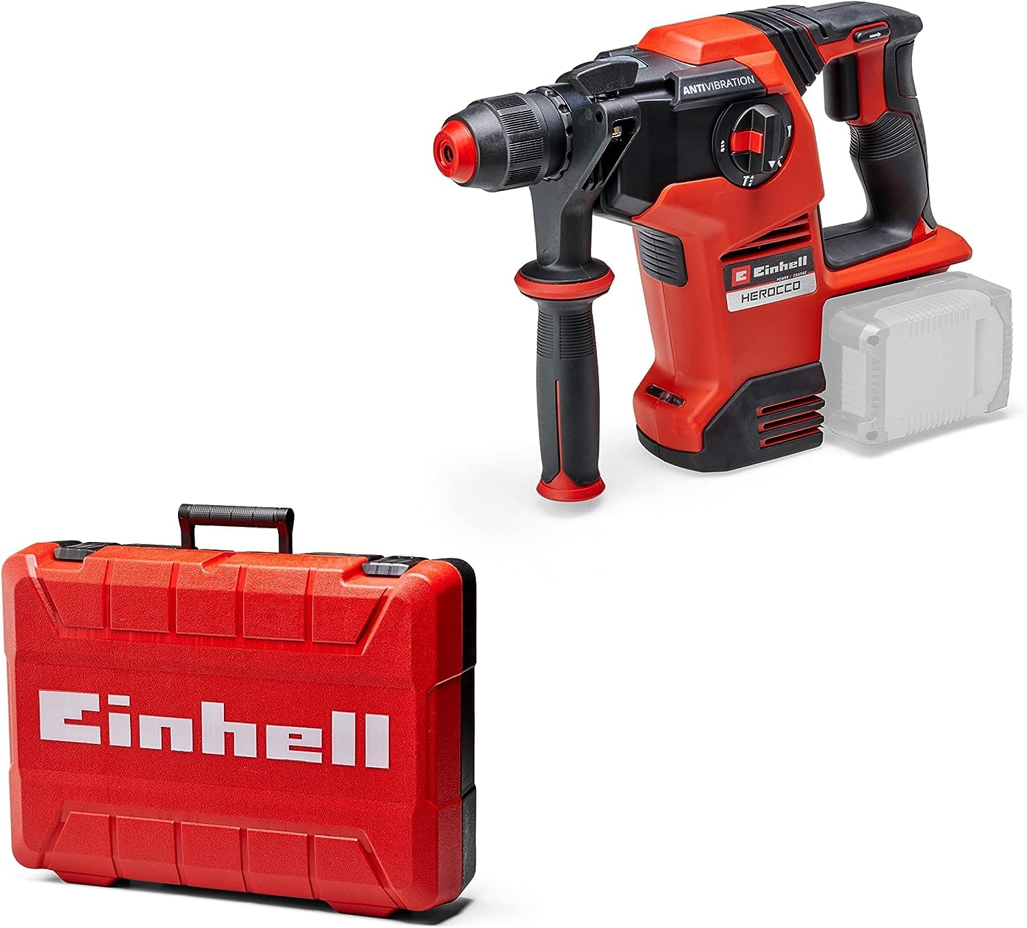 Einhell Akku-Bohrhammer HEROCCO 36/28 – 3.2 Joule SDS+ für Profis & Handwerker