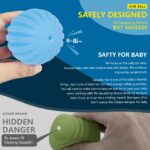 ROHSCE 6er Set Babys Sensorbälle mit Strukturen – Motorische Entwicklung & Taktile Stimulation – Bild 2