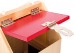 small foot Schlosshaus aus Naturholz – Motorik-Spielzeug mit 7 Schlössern für Kinder ab 3 Jahren – Bild 9