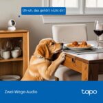 Tapo C250 4K Überwachungskamera mit 360° Rundumblick & lokaler KI-Erkennung – Bild 9