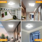 2x AmazeFun LED-Deckenleuchte 18W mit Bewegungsmelder – 1800 Lumen für Flur & Keller – Bild 8