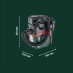 metabo Akku-Sauger AS 18 HEPA PC Compact – 18V Nass- & Trockensauger mit Blasfunktion – Bild 3