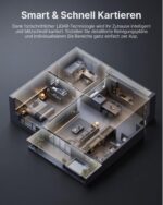 VONKO S6 Pro Saugroboter mit Wischfunktion – 8000Pa Saugkraft, LiDAR Navigation, 180 Min Laufzeit – Bild 4