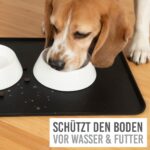 KaraLuna Silikon Napfunterlage 60x40 cm – Rutschfeste Futtermatte für Hunde & Katzen – Bild 8