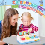 LZDMY Pop-Up Spielzeug ab 12 Monaten – Montessori Motorikspielzeug für frühe Entwicklung – Bild 2