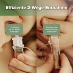 haakaa Silikon Kolostrum Sammler Set 4 ml – BPA-frei & Wiederverwendbar für Neugeborene – Bild 6
