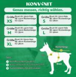 KONVINIT Weihnachtspullover für Hunde – Wärmender Jacquard-Strick mit Rentier-Motiv – Bild 4