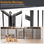 Sonnewelt Kaminschutzgitter 304 cm – Sicherheitsgitter für Kinder & Haustiere, 5-teilig – Bild 7