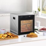 VEVOR Dörrautomat 10 Edelstahlschalen 1000 W – Professioneller Lebensmitteltrockner – Bild 2