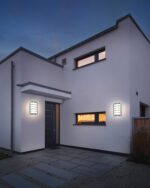 HiBay 2er Set Aussenwandleuchte E27 IP44 – Edelstahl Wandleuchten für aussen – Bild 7
