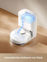 dreame D10 Plus Gen 2 Saugroboter – 6000 Pa Saugkraft mit Wischfunktion & automatischer Staubentleerung – Bild 2