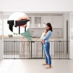 COSTWAY Kaminschutzgitter klappbar mit 8 Elementen – Sicherheitsgitter für Babys & Haustiere – Bild 5