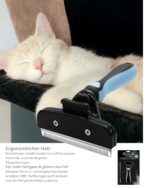 LeileiPaws Selbstreinigende Unterfellbürste (L) – Deshedding Tool für Hunde & Katzen – Bild 5