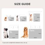 BEDSURE Wasserdichte Hundedecke 102x127cm – Waschbar & Flauschig für grosse Hunde – Bild 7