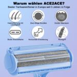 ACE2ACE Fusselrolle Tierhaare – Effektiver Tierhaarentferner für Sofa, Bett & Teppich – Bild 4