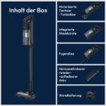 Hoover HF1 CORE Kabelloses Akku-Staubsauger – 50 Min Laufzeit mit Tierhaar-Düse – Bild 12