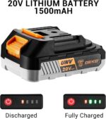 DEKOPRO Akku-Bohrschrauber 20 V – Komplett-Set für Möbelmontage & Heimwerken – Bild 7