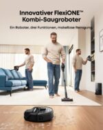 eufy 3-in-1 Roboterstaubsauger E20 – 30000 Pa Saugkraft mit Stick-Vac & Laser-Navigation – Bild 2