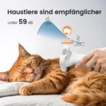 oneisall Hundeschermaschine mit Staubsauger – 12000 Pa Saugkraft für Hund & Katze – Bild 3