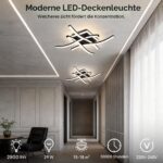 MELAYR LED Deckenleuchte 29W mit 3 Farbtemperaturen – Moderne Deckenlampe für Wohnzimmer & Büro – Bild 4