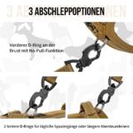 OneTigris DIESEL Hundegeschirr Grösse L – Taktisches Brustgeschirr für mittelgrosse & grosse Hunde – Bild 5
