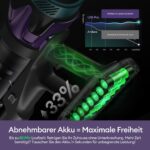 Ultenic Akku Staubsauger 55 kPa mit 80 Min Laufzeit – Kabellos für Tierhaare – Bild 3