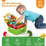 hahaland Montessori Spielzeug ab 6 Monate – Bauernhof Rüben Ziehen Set für Sensorik & Motorik – Bild 3