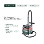 metabo ASA 20 L PC Nass-Trockensauger – 1200 W Industriesauger mit PressClean – Bild 6