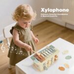Vanplay 7 in 1 Montessori Holzspielzeug – Motoriktraining & musikalische Entwicklung ab 1 Jahr – Bild 4