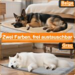 70x45cm Haustier-Heizkissen mit Temperaturregelung & 13 Timer – Bissfest & Maschinenwaschbar – Bild 4