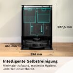 Bosch Spotless Max BCRDW3B – Saug- & Wischroboter mit 11.000 Pa & Smart Navigation – Bild 2