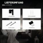 Ledvion Wandlampe IP54 35W mit Sensor – Dimmbar für Aussenbereich & Fassade – Bild 9